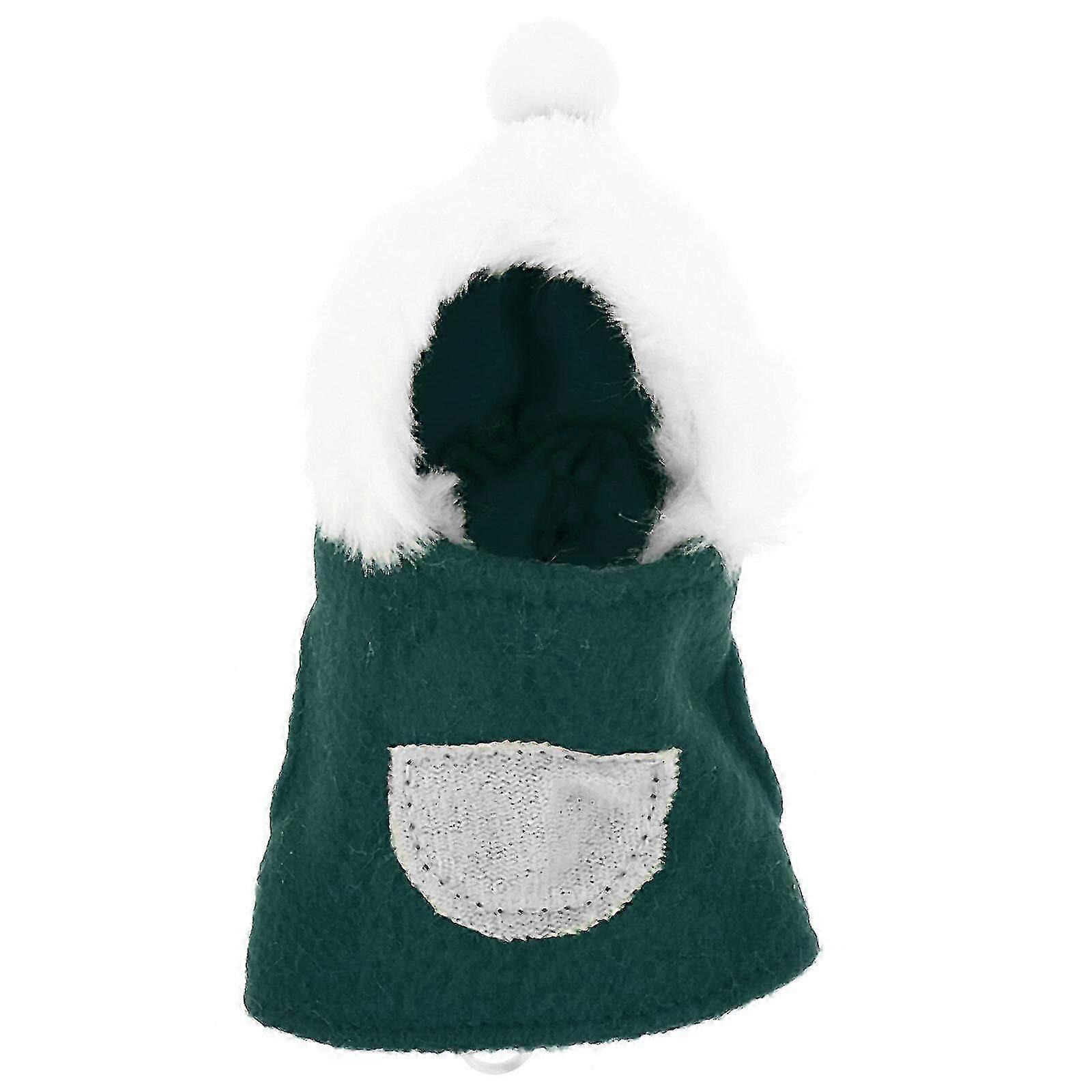 Julklappskostym för husdjur Fåglar Smådjur Vinterkläder Julklappskläder för papegojor