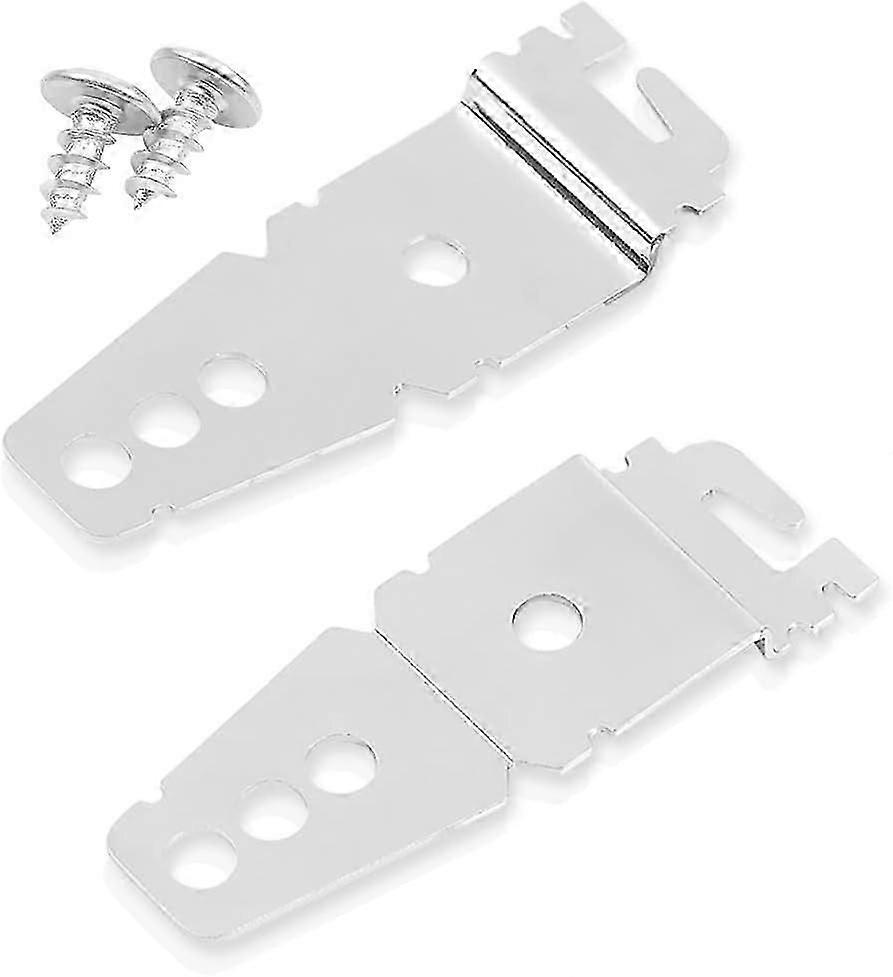 Dishwasher Mounting Bracket Replacement - Whirlpool & KitchenAid (2 Pack)