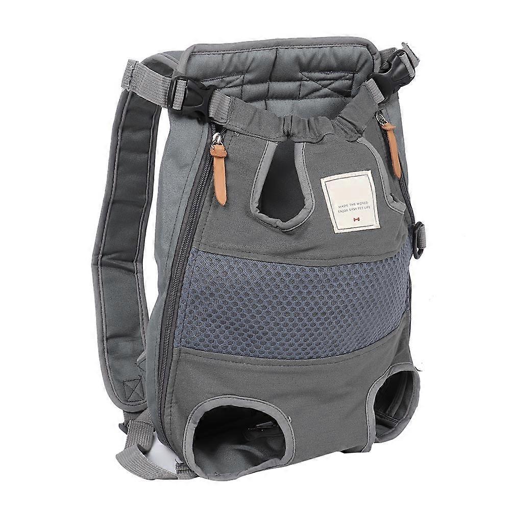 Adjustable Pet Carrier Backpack for Dogs and Cats, Outdoor Travel Bag, Comfortable Chest Style, Durable Fabric, All Sizes