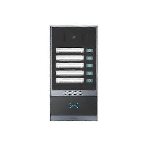 "Exterior Video Intercom - Fanvil I62 - Gray - Night Vision - Wired Power Supply - Connected Device"