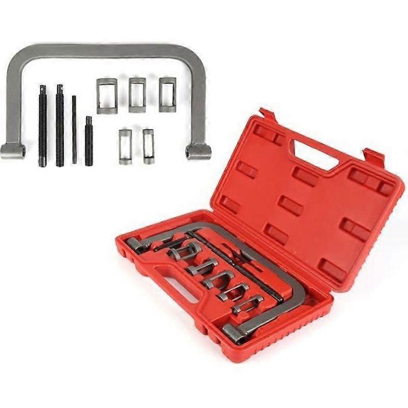 11Pcs Valve Spring Compressor Tool Set 11Pcs With Red Case