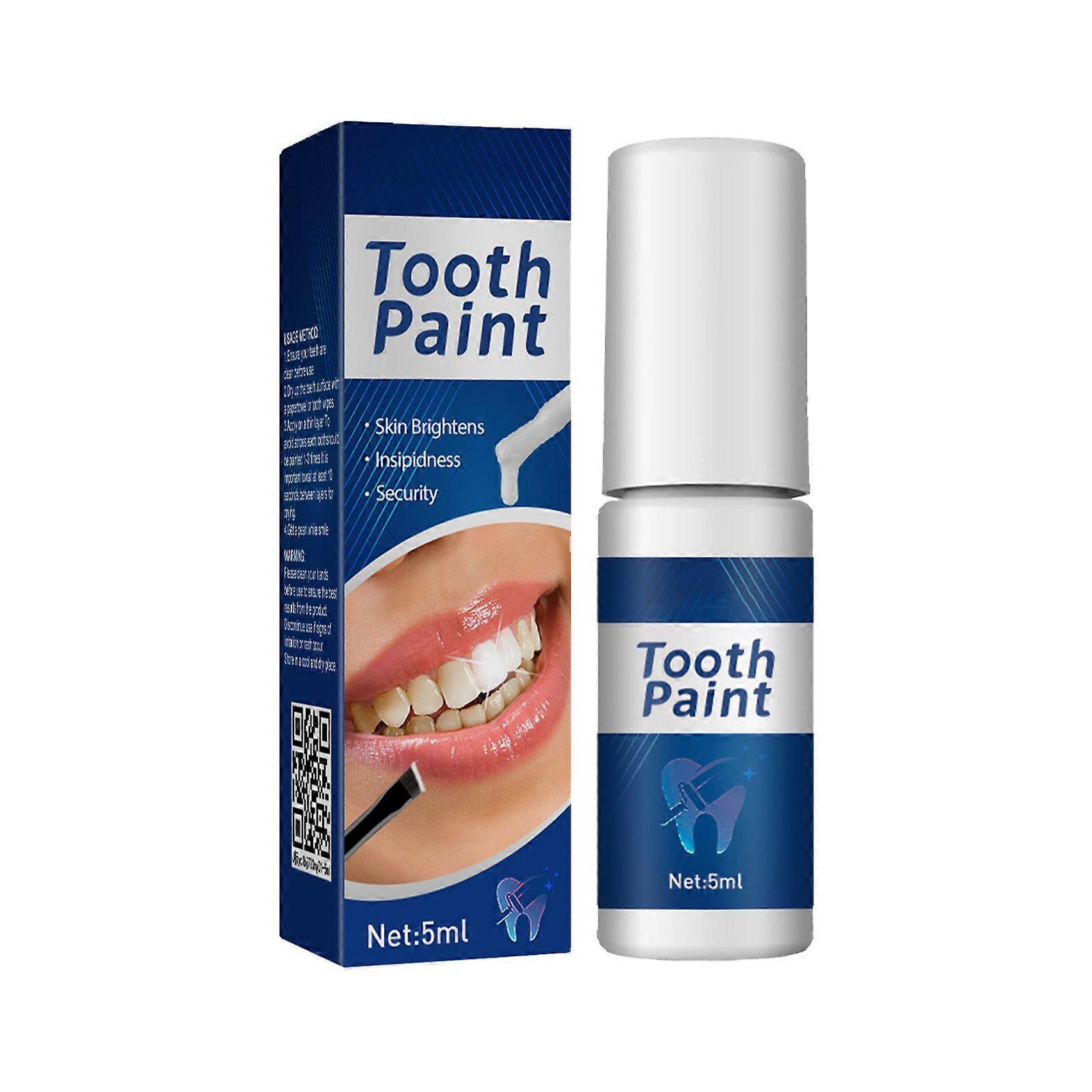 Instant Whiten Colour For Teeth Instant Whiten Colour For Teeth Teeth Whiten Paint Bottles Teeth Whiten Paint White Instant Whiten 5ml Protection