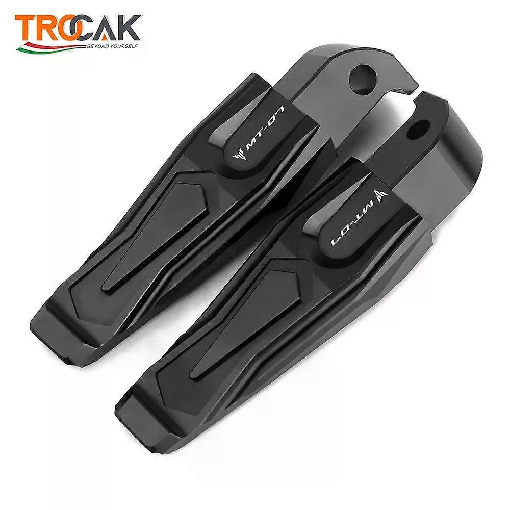 MT-07 Motorcycle Accessories Rear Passenger Foot Rests Pegs Footrests compatible for Yama-ha MT07 2015-2017 2018 2019 2020 2021 2022 MT 07