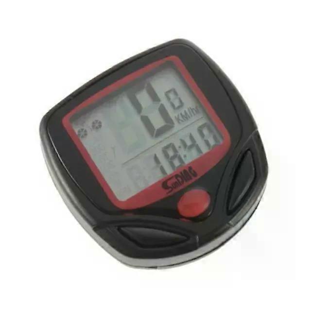 Bike Computer With LCD Digital Display Waterproof Bicycle Odometer Speedometer Cycling Stopwatch Riding Accessories Tool