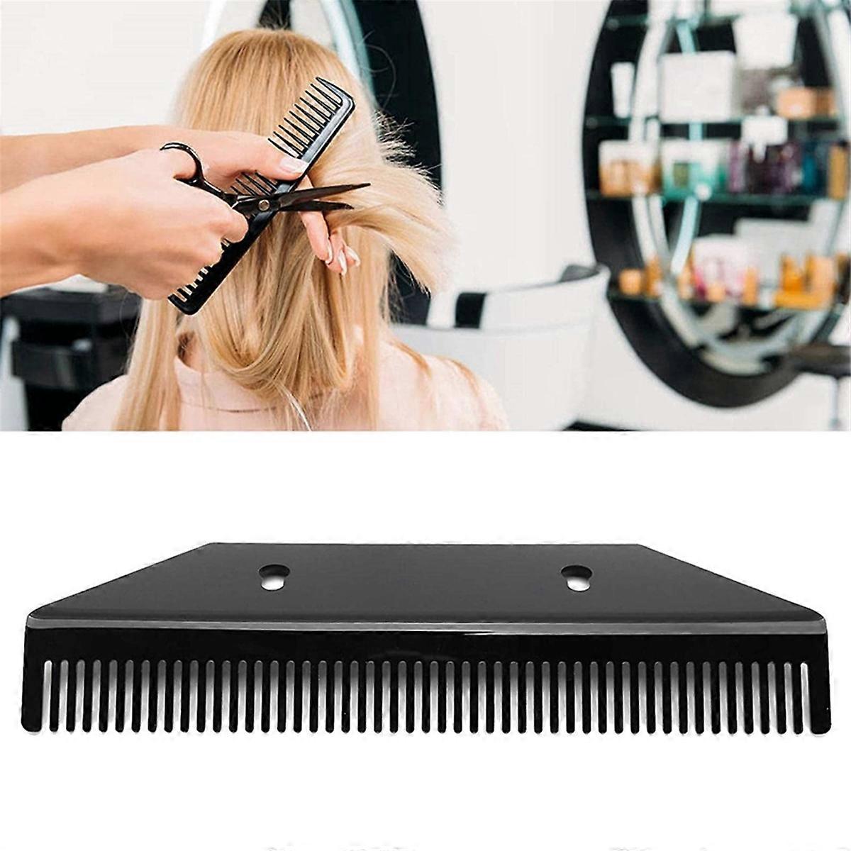 Hair Extensions Display Rack Acrylic Hair Strands Holder Display,B