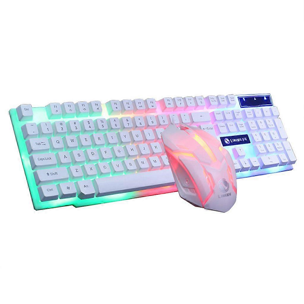 Ordinateur PC Accessoire GTX300 USB Filaire RGB Rétroéclairage Souris Clavier Combos Set