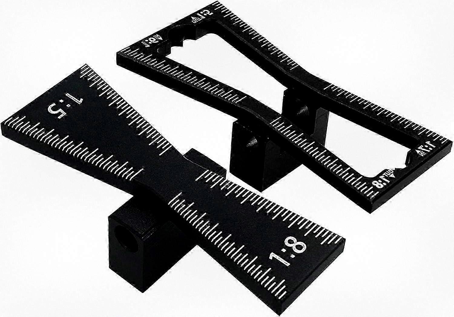 Versatile Dovetail Marking Guide for Woodworking, Adjustable Slopes 1:5 to 1:8, Precision Hand Tool.