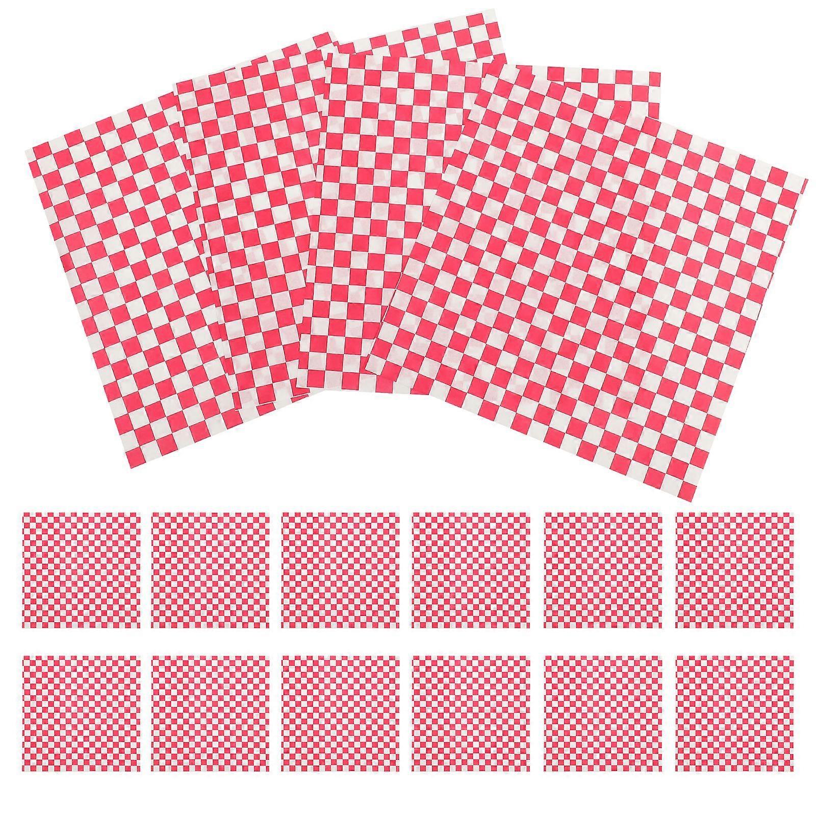 50 Sheets Food Wrapping Paper Sandwich Paper Cake Wrappers Greaseproof Paper Baking Paper