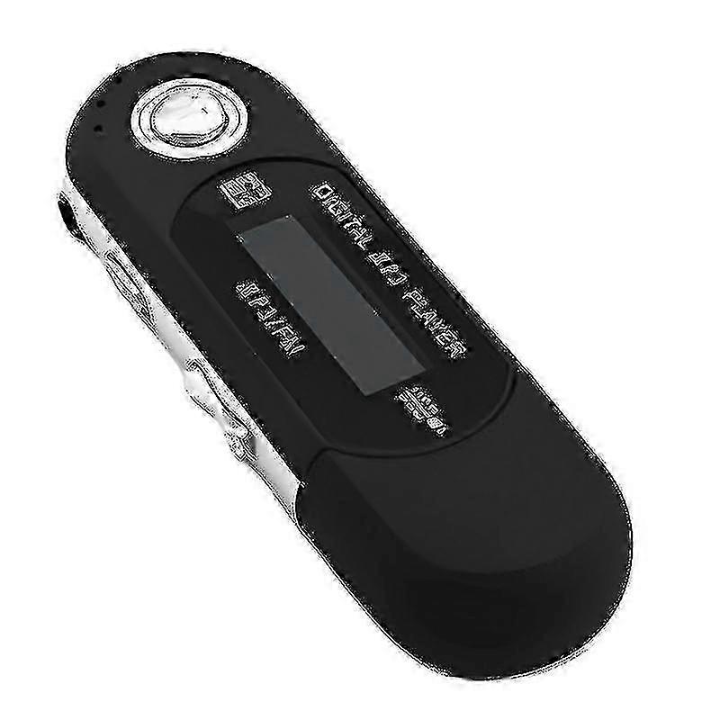 Portable MP3 Player with USB 4GB Storage Digital LCD Screen FM Radio Multifunction Music Player