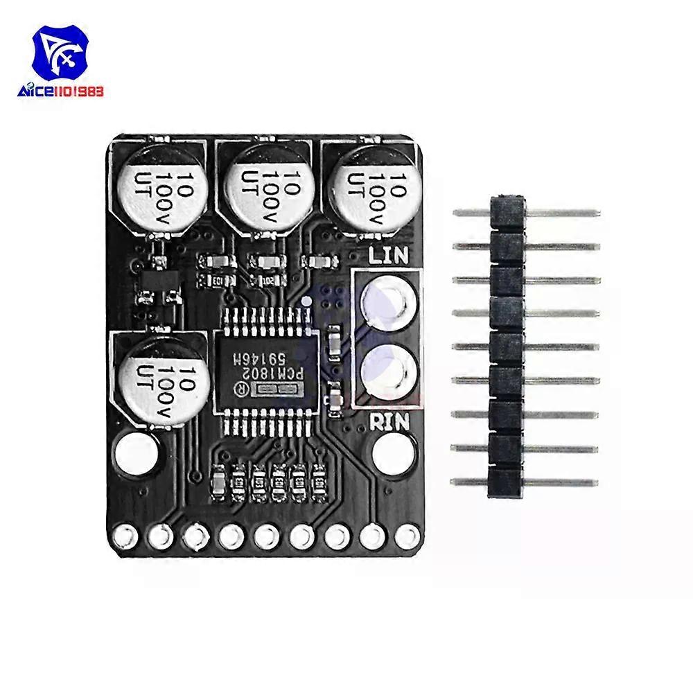 Diymore 24-Bit Delta-Sigma PCM1802 Stereo SNR ADC Sensor Module for Amplifier and Audio Player