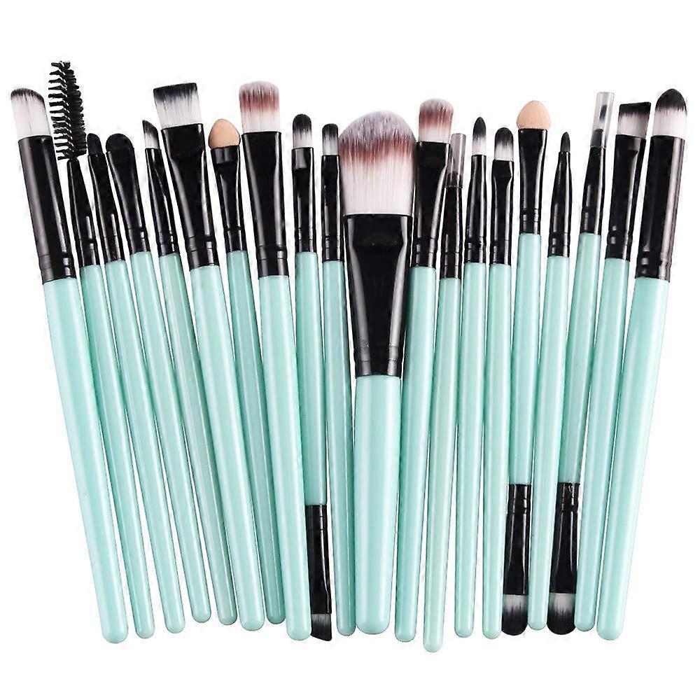 Makeup Brushes Set 15pcs Professional Eyeshadow and Eyebrow Brushes Toothbrush Shape for Flawless Application