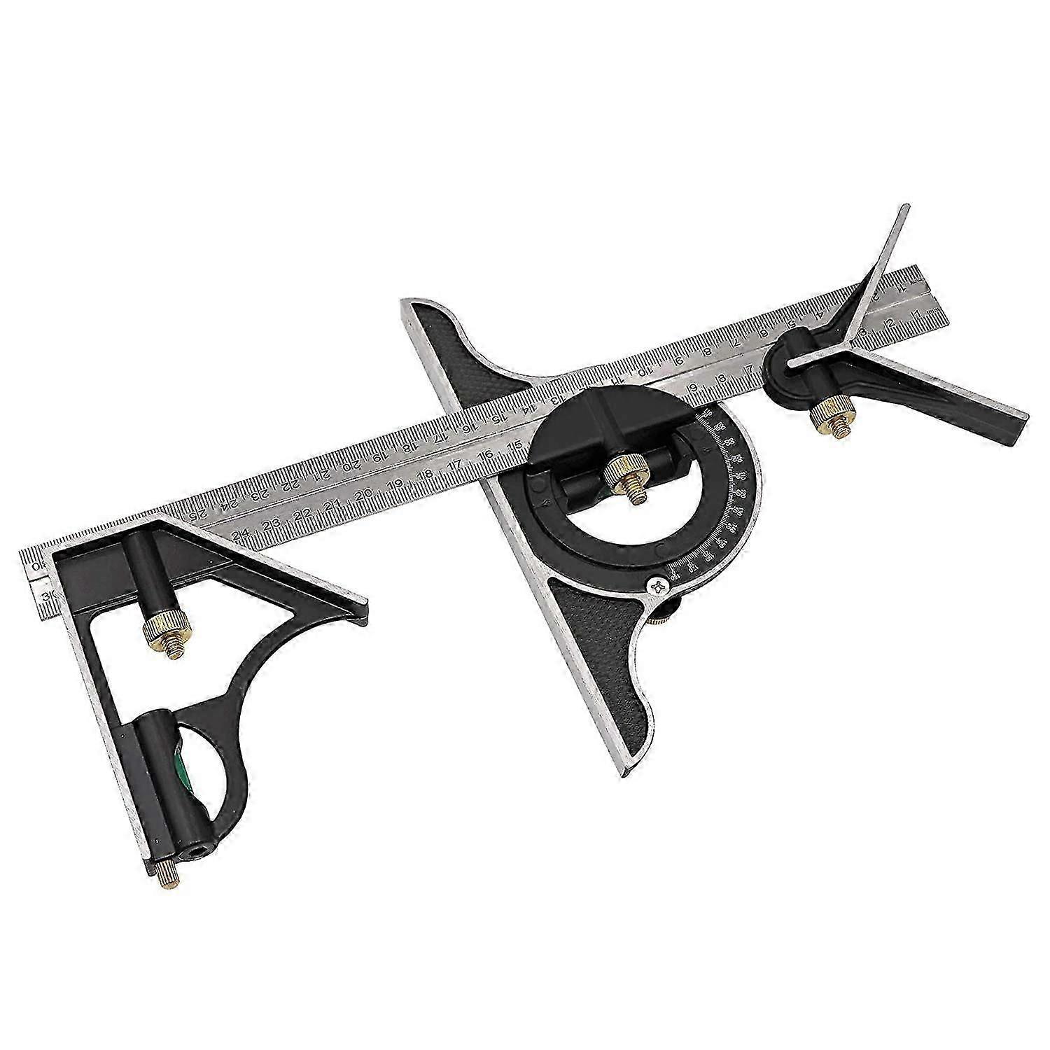 Combination 300mm Multifunction Adjustable Square Heavy Duty Square Tools Carpentry Squares
