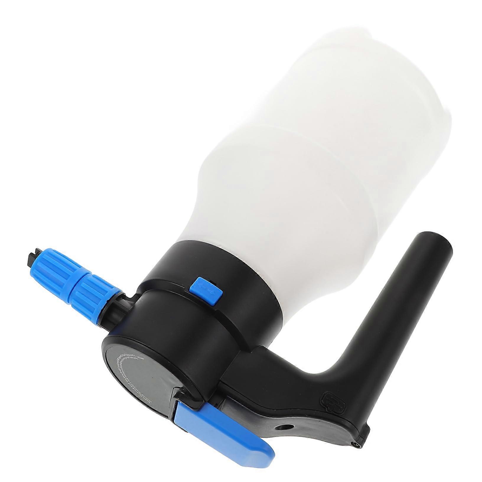 Electric Foam Sprayer Pump Compatible with Garden Hose for Easy Car Cleaning and Foaming Soap Application
