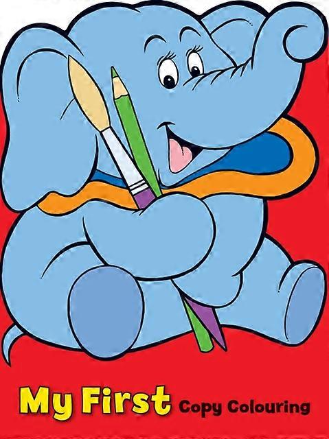 Copy Colour Elephant Paperback Book