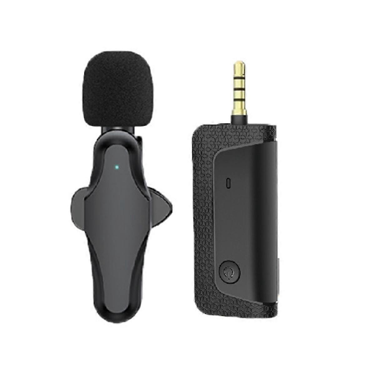 K35 Pro Wireless Microphone Lavalier Noise Reduction 3.5mm AUX