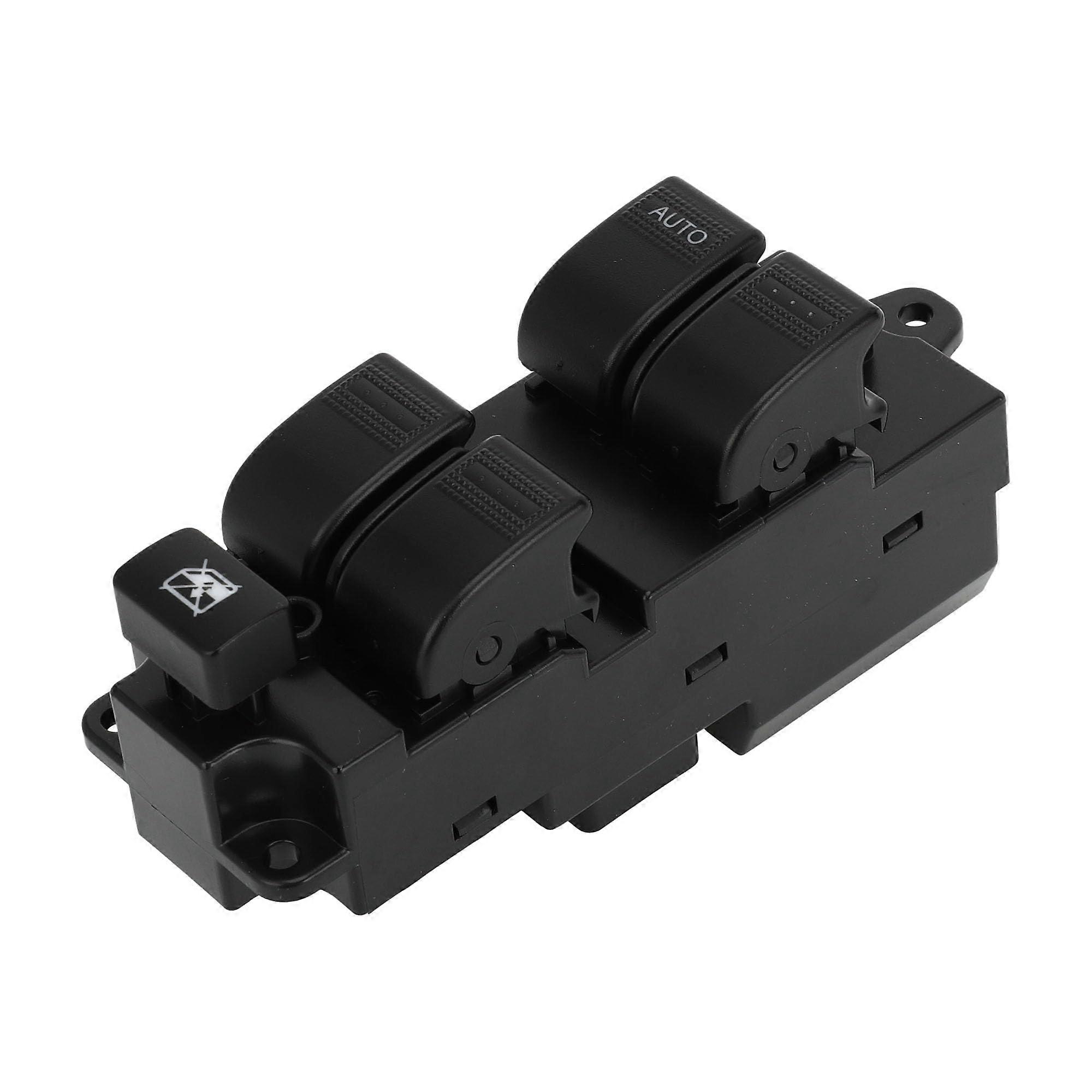 Power Window Switch No.BL4E66350AL2 Front Left Driver Side Window Control Switch for Mazda 6 20032012 Black