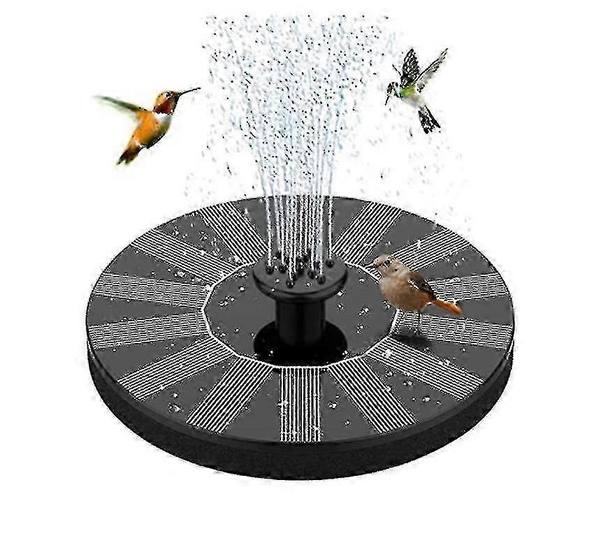 Solar-Powered Floating Garden Pond Pump