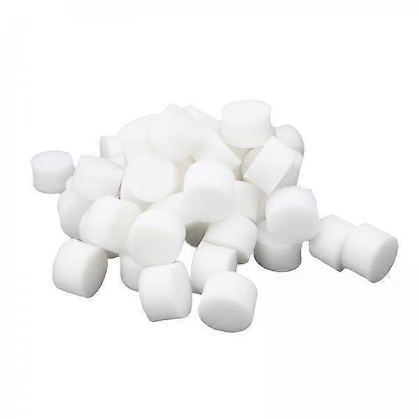 2x100 Pieces Soilless Cultivation Seedling Sponges Round for Grains Vegetables