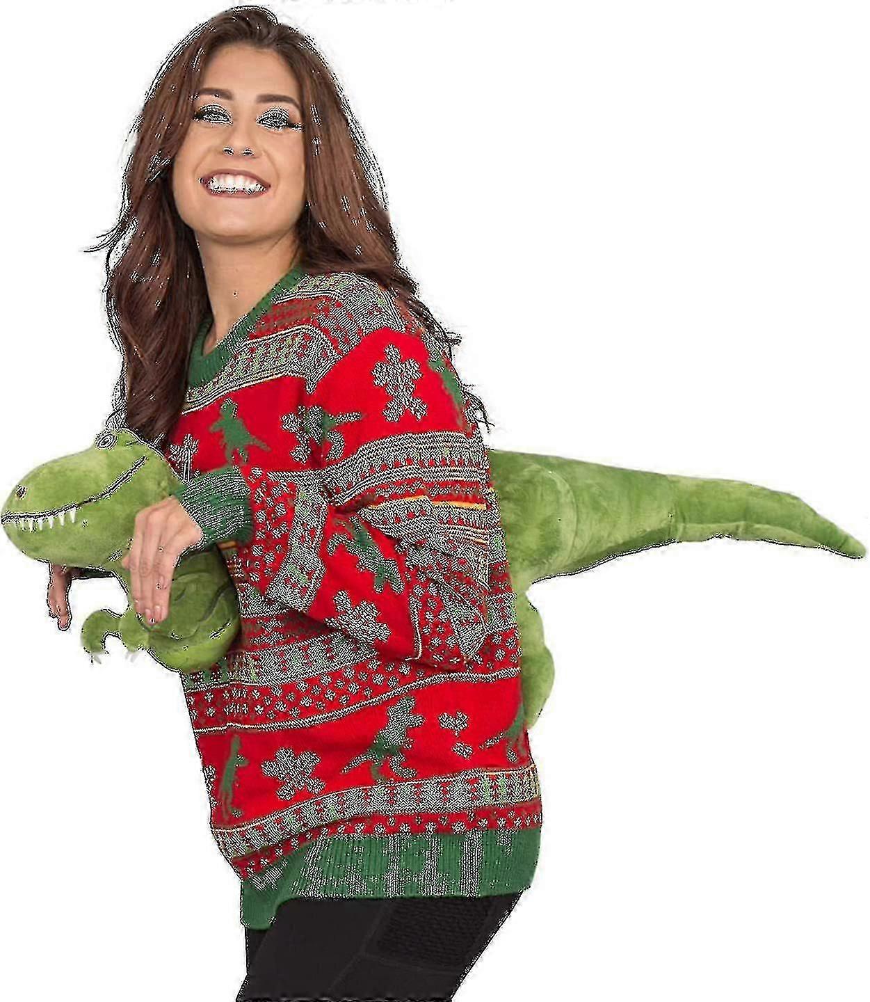 2023 3d Weihnachten Plüsch Ausgefallener Damenpullover Weihnachtspullover Weihnachtsgeschenk Hässlicher Weihnachtspullover - lian