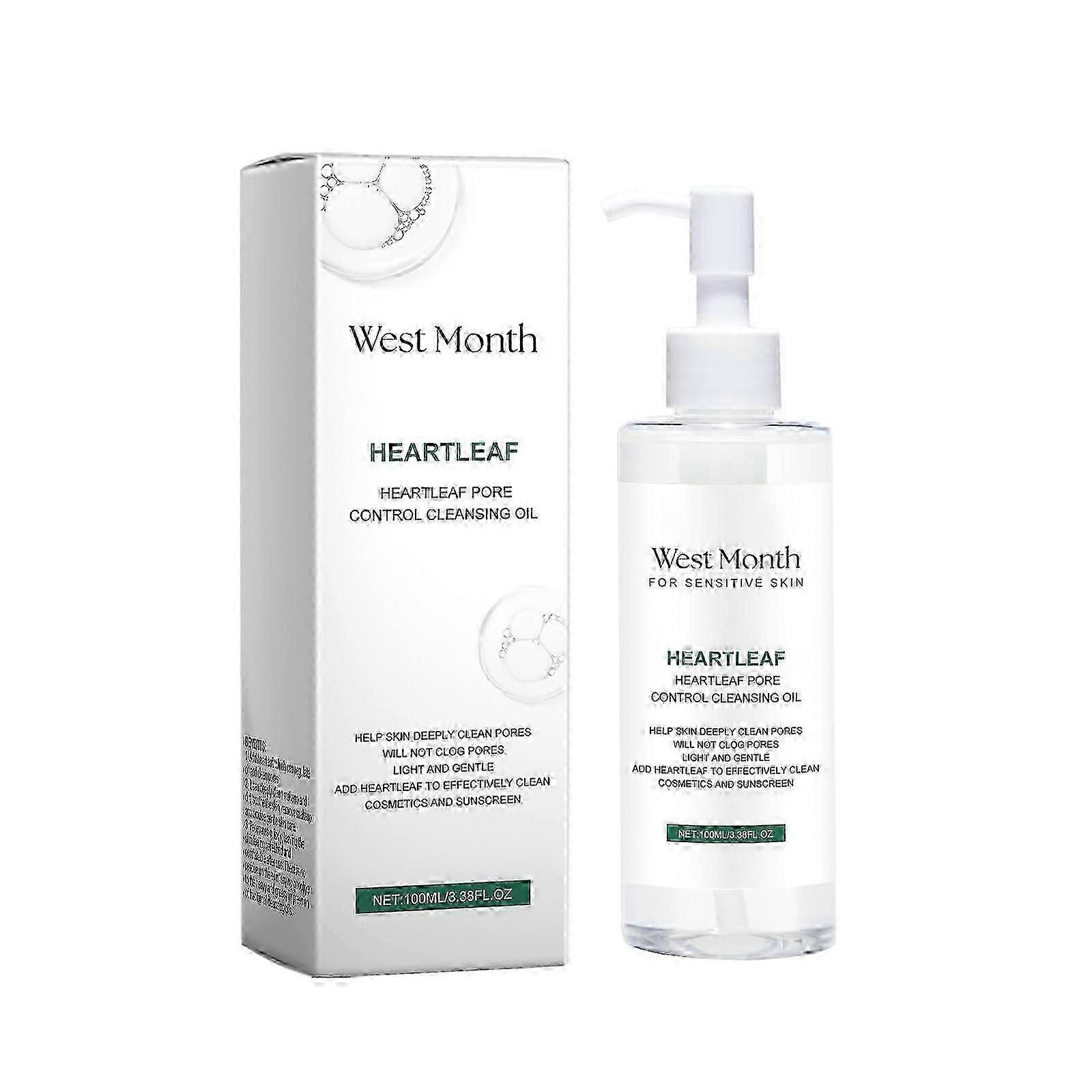 West Month Pore Cleansing Oil Cleansing Face, Eyes And Lips Moisturizing Refreshing And Gentle Cleansing Cleansing