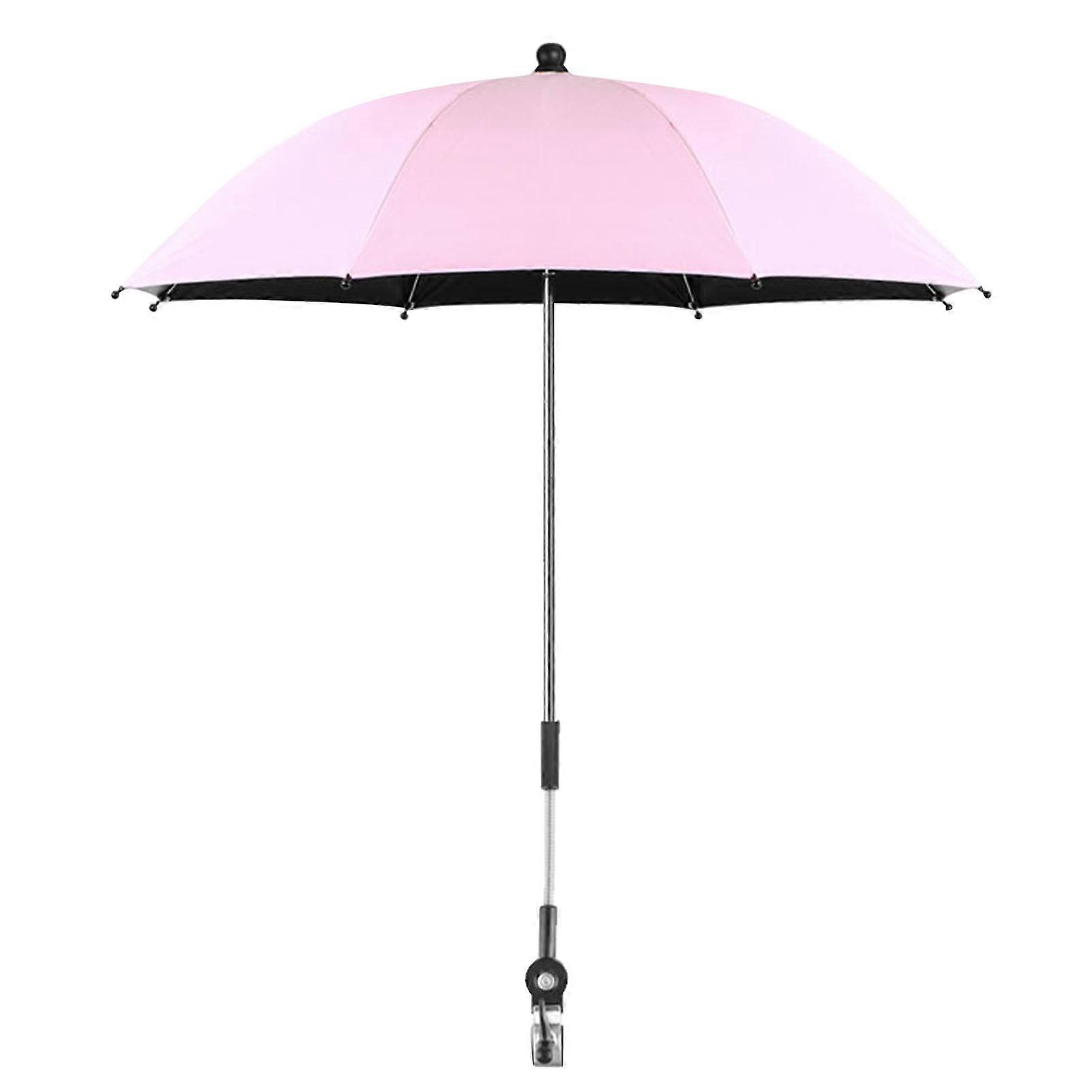 Baby Stroller Parasol UV Protection Free Rotation Detachable Universal Stroller Umbrella