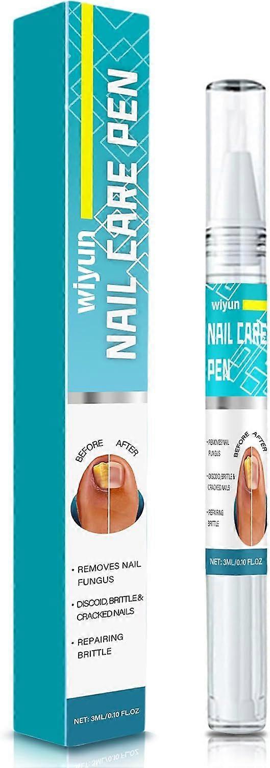 Toenail Fungus Pen 3ml, Ισχυρή θεραπεία των μυκήτων νυχιών και ποδιών, μειώνει τις δυσχρωμίες και την αιμορραγία, ενυδατώνει τα σκασμένα, παχιά και σπασμένα νύχια