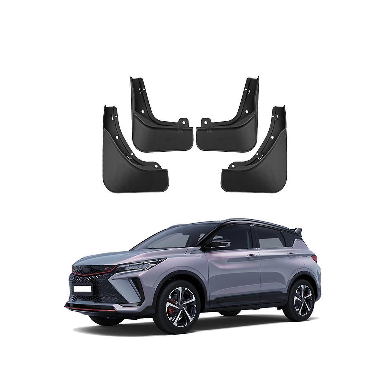 Car Mudguard Mud Flaps for Geely Coolray Cool 2022-2025 Custom Molded Front and Rear Splash Guards Kit with Towel