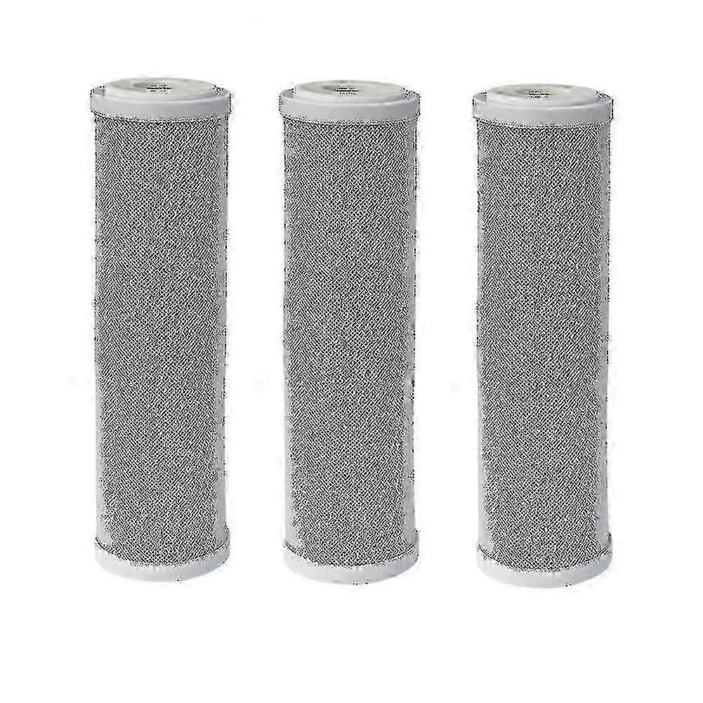 3pcs 10 "Eau Potable CTO Carbon Block Cartouches de filtre à eau
