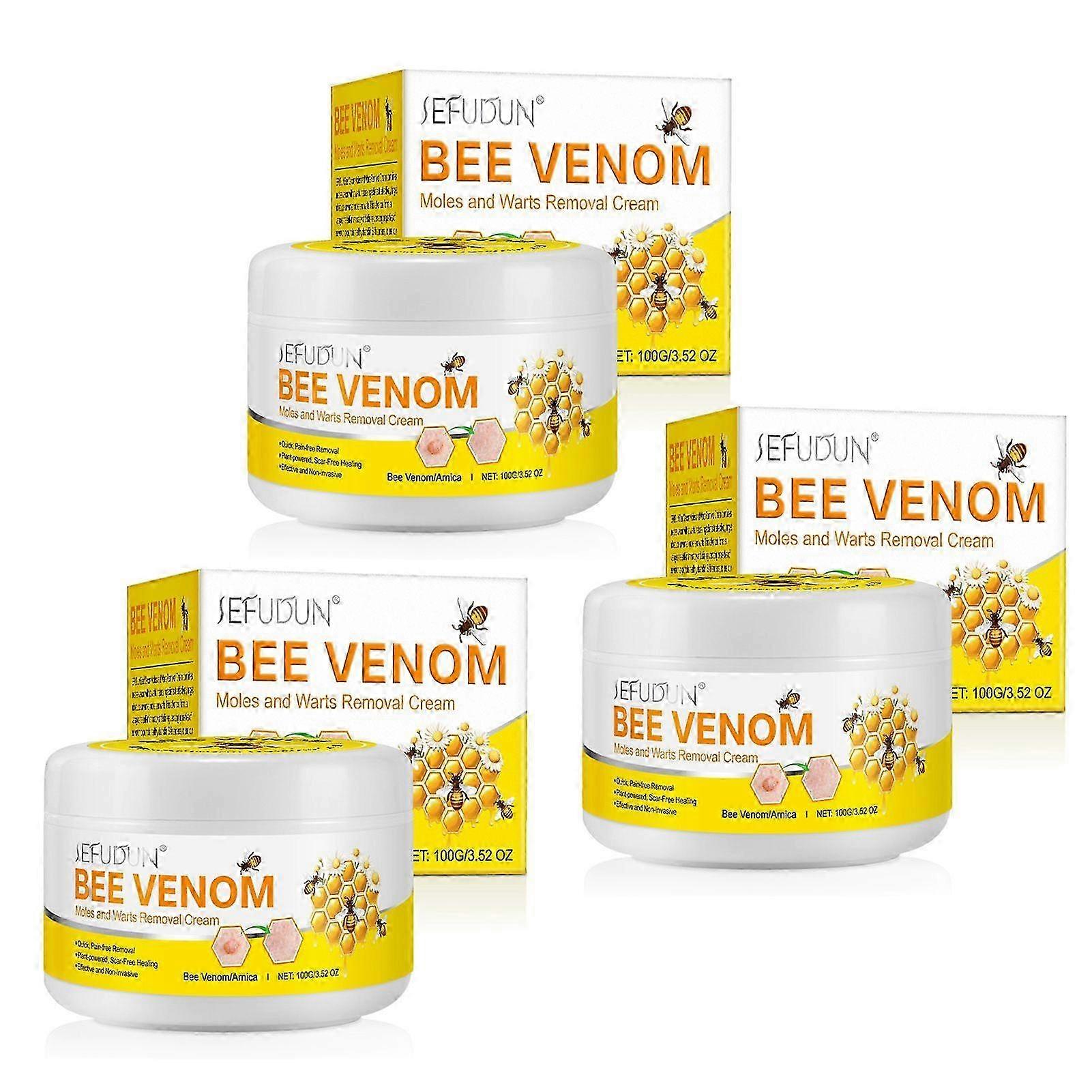 1-3pcs Bee-Venom Skin Treatments Cream Gentle Painless Wart Removing Cream for Women Men