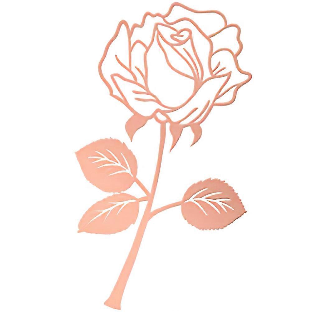 Decorative Flower Bookmarks, Versatile for Various Environments, Long Service Life