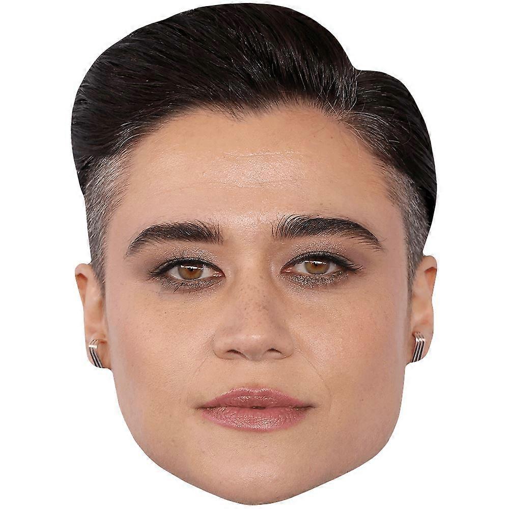 Katy O'Brian (Makeup) Celebrity Mask, Flat Card Face