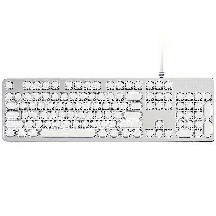 EWEADN TK100 Punk Wired Keyboard Computer Laptop Mechanical Keyboard