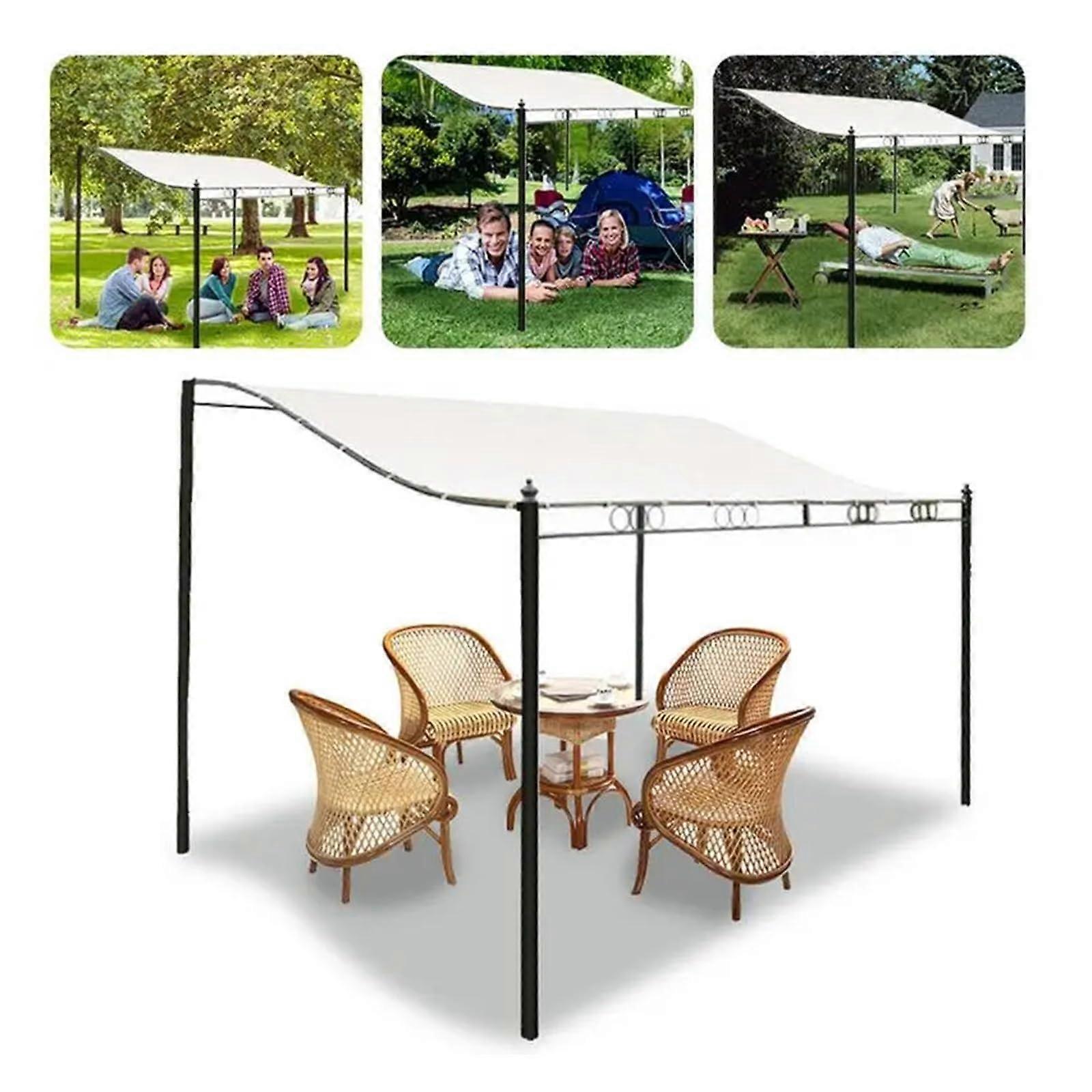 Gazebo canopy replacement sunshade roof for outdoor area, replacement tent, terrace, square tent roof, pavilion roof, sun protection cover for garden