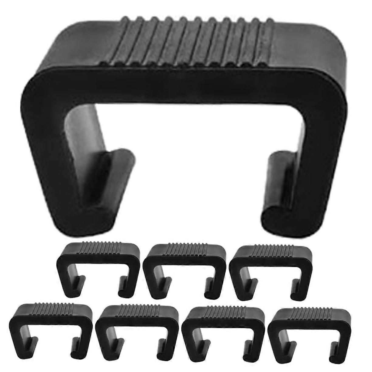 8-Piece Rattan Sofa Clips for Outdoor Furniture, Durable Tool-Free Fasteners for Garden Sofas and Patio Sets