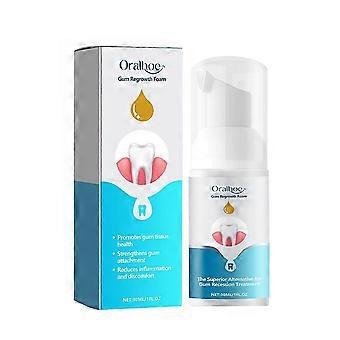 2025 New Gum Regrowth Foam, Gum Treatment Foam, Anti Inflammatory, Gum Tissue Regeneration and Repair, Gum Care Foam Mousse