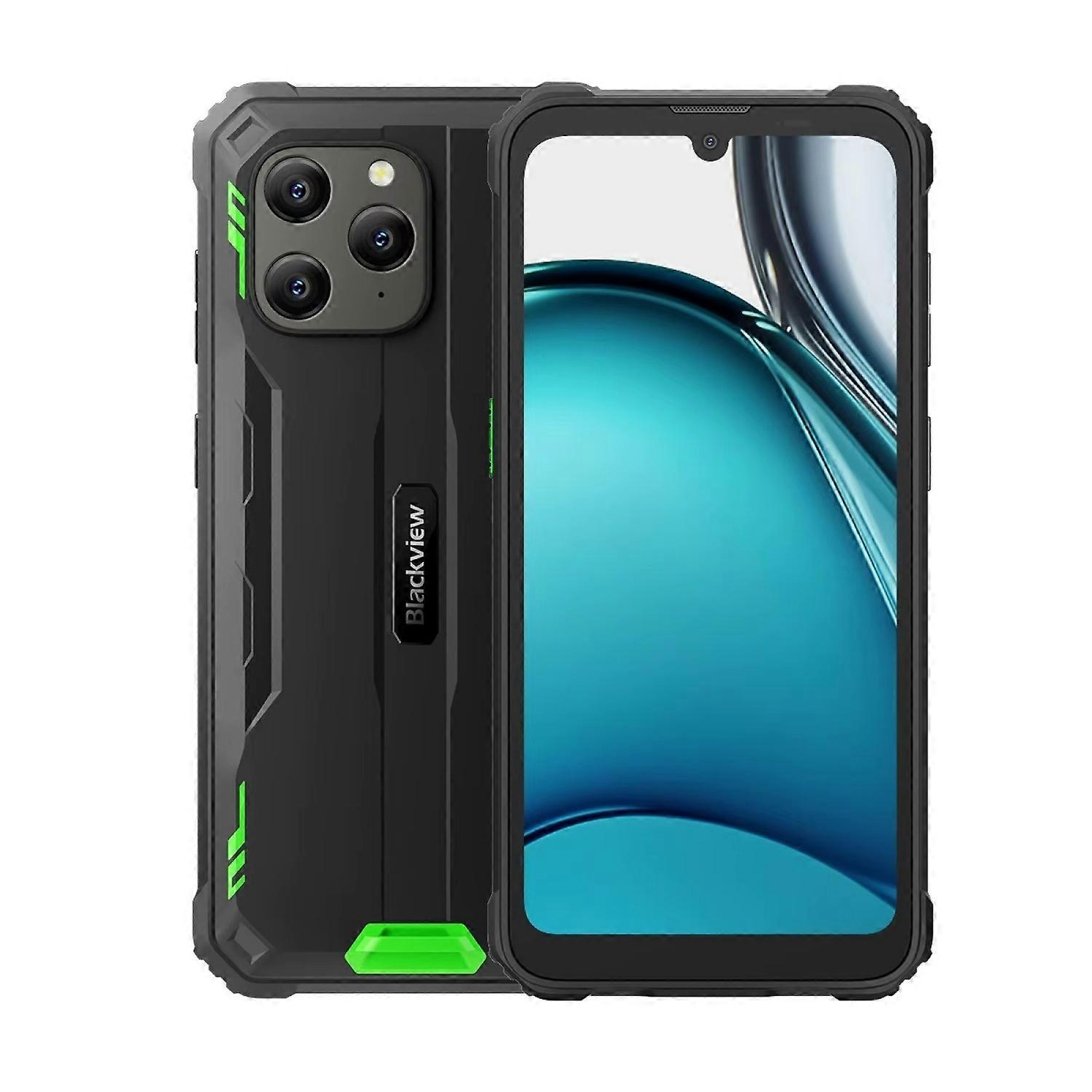 Blackview BV5300 Plus Rugged Smartphone, 8GB RAM+128GB ROM/2TB Green