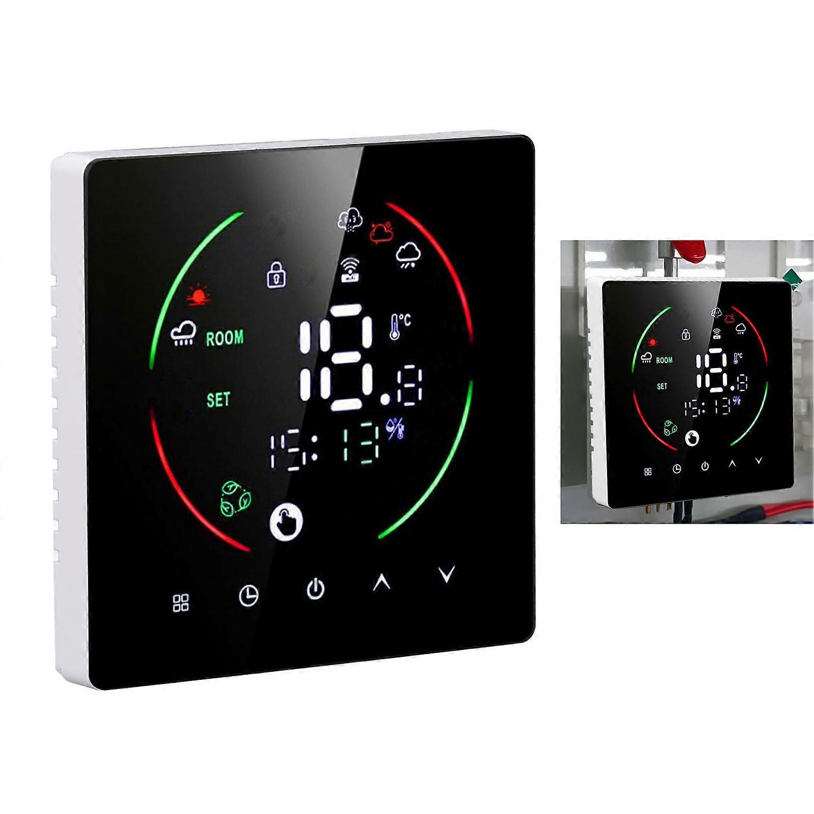 Smart Thermostat WiFi APP Remote Control Timer Setting Programmable Floor Heating Controller for Home AC90‑240V 