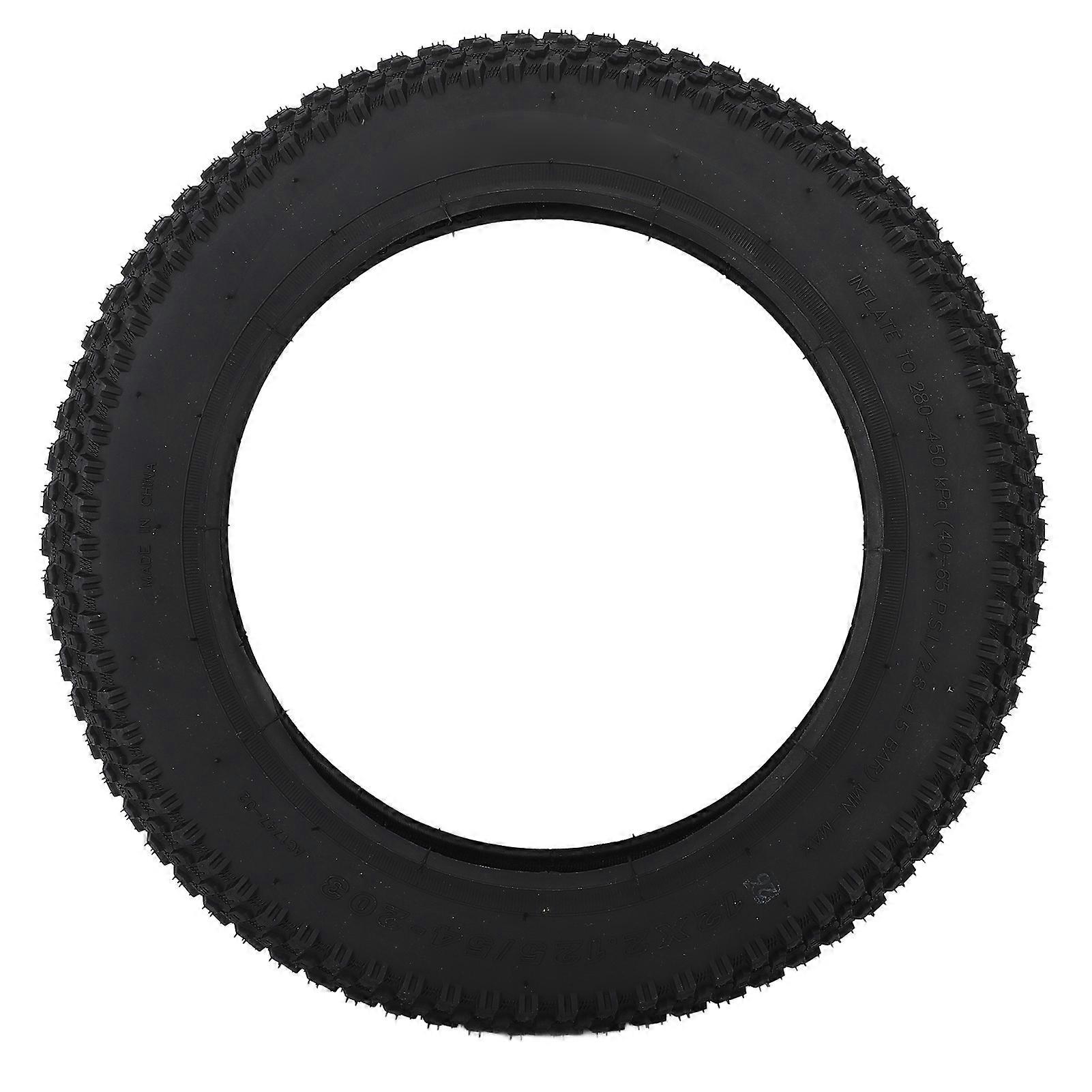12x2.125/54-203 Children's Bicycle Tire, Rubber, Puncture Resistant, for Cycling