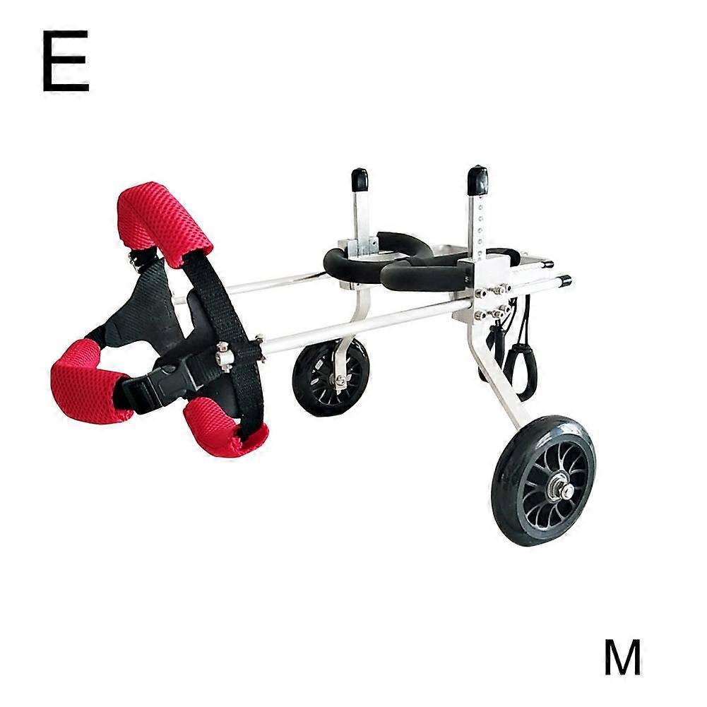 M(E)$Dog wheelchair disabled dog hind limb paralysis pet scooter hind leg assist cat teddy small and medium dog stroller