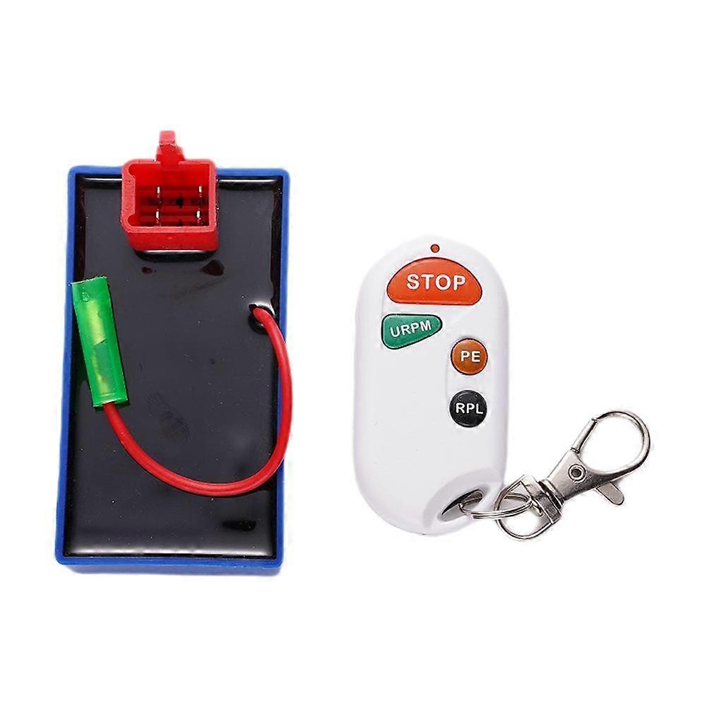 4pin with remote control (A)$Motorcycle accessories ignition rectifier ignition coil start relay flasher