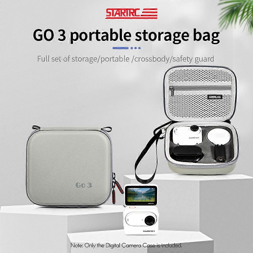 Compact Waterproof Camera Case - Protective, Portable, and Perfect for Insta360 GO3