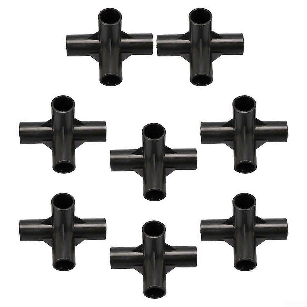 Highstrength PVC pipe fittings for stable plant supports and structures (16 mm)