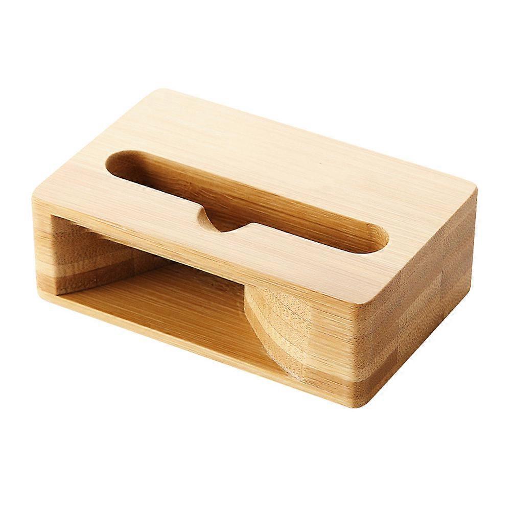 Wooden Phone Base, Crisp Call Quality and Unique Grain Texture