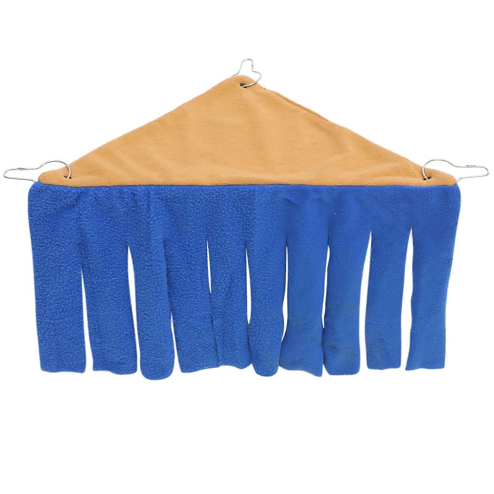 Small Pet Hideout Guinea Pig Hideaway Corner Shape Hanging Bed Mental 1Set