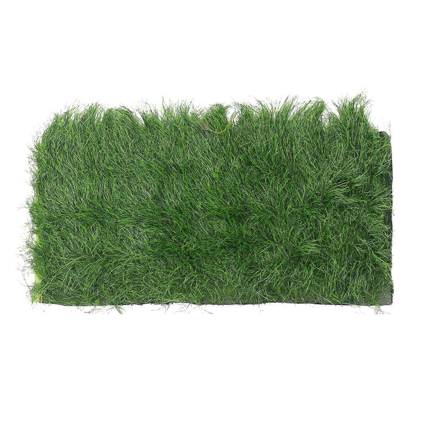 Faux Grass Roof Thatch Roof Material Decoration Non-Rotting and Non-Moldy Green 100.00X50.00X5.00CM 1Pack