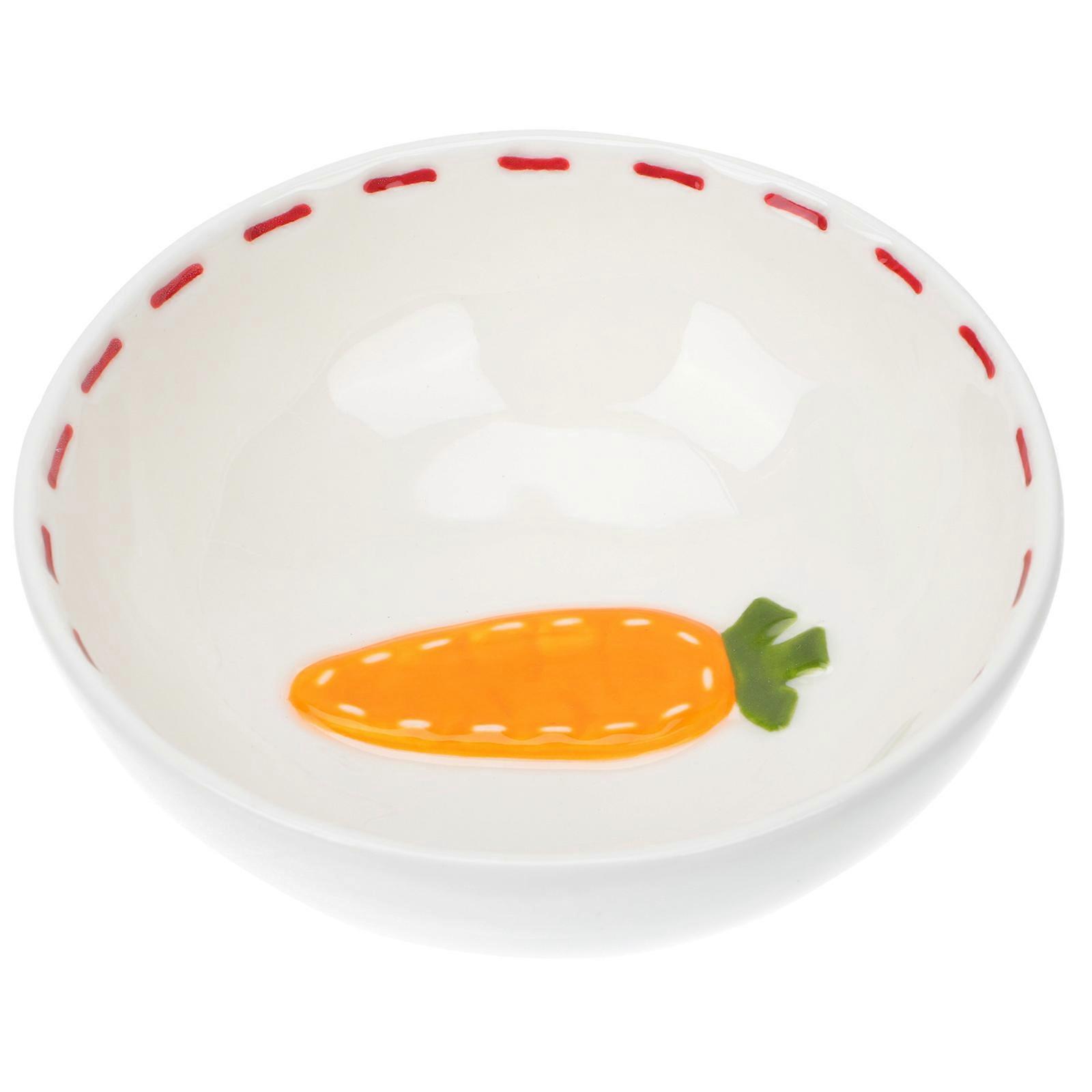 Condiment Sauce Bowls Ceramic Seasoning Bowl Versatile Table Decor White 10x10cm 1Pc