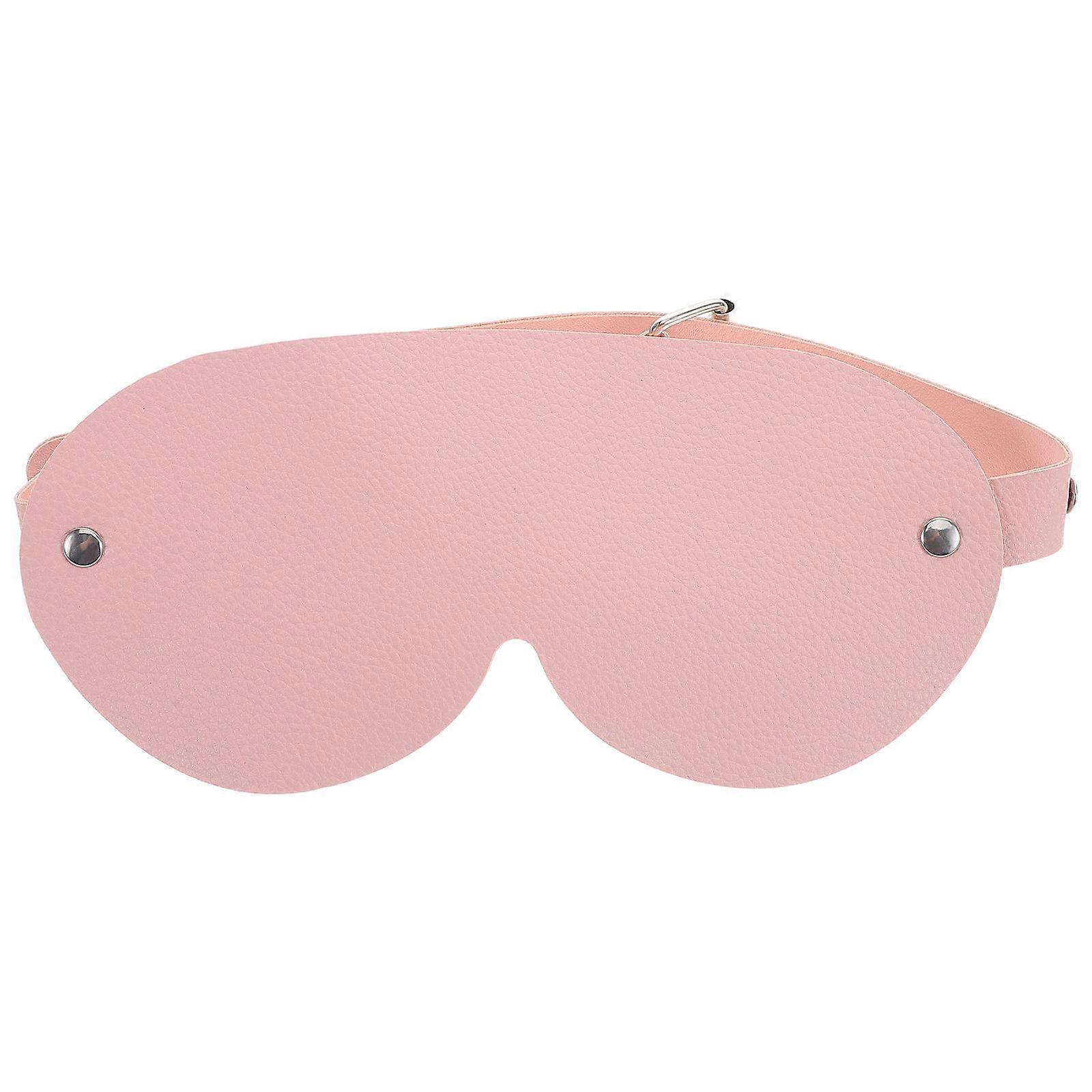 Soft PU Blindfold Eye Mask for Women – Adjustable, Light Blocking Sleep Mask for Cosplay, Masquerade & Themed Events – Stylish & Comfortable Accessory
