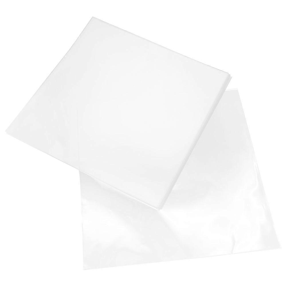 20pcs Self Adhesive Vinyl Record Sleeves – Outer Protectors for Album Covers to Guard Against Dust, Stains & Scratches – Ideal for Vinyl Record