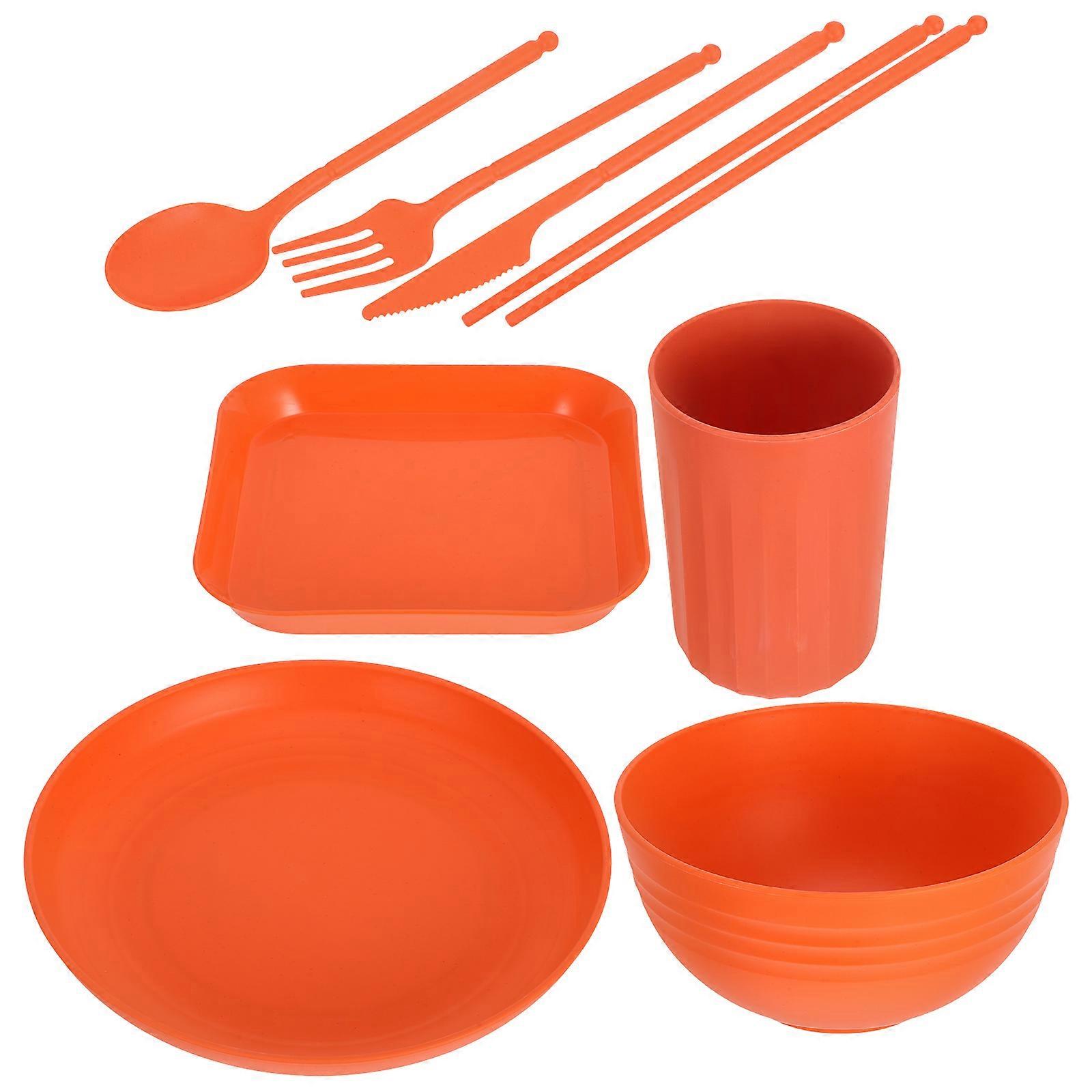 Plates And Bowls Sets For Children Environmentally Conscious 1Set