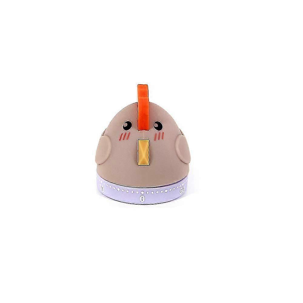 60-Minute Wind Up Dial 360 Rotating Cute Easter Kitchen Timer, No Batteries 100% Mechanical